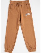 Tommy Hilfiger Pantaloni de trening cu imprimeu logo - Maro