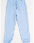 Tommy Hilfiger Pantaloni de trening din amestec de bumbac cu snur ajustabil - Albastru deschis