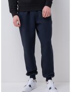 Tommy Hilfiger Pantaloni de trening din amestec de bumbac cu snur de ajustare - Bleumarin