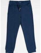 Tommy Hilfiger Pantaloni de trening din bumbac organic cu snur in talie - Albastru ultramarin