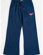 Tommy Hilfiger Pantaloni de trening evazati cu snur - Albastru ultramarin