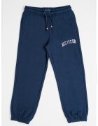 Tommy Hilfiger Pantaloni de trening relaxed-fit cu logo - Alb fildes/Albastru ultramarin