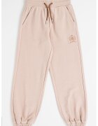 Tommy Hilfiger Pantaloni de trening relaxed-fit cu logo - Maro deschis