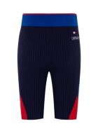 Tommy Hilfiger Pantaloni scurti cu aspect tricotat si striatii -