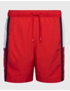 Tommy Hilfiger Pantaloni scurti de baie barbati - Poliester - Rosu - Rosu