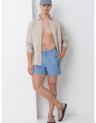 Tommy Hilfiger Pantaloni scurti de baie cu snur si buzunare laterale - Albastru prafuit