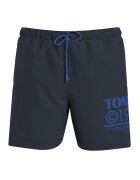 Tommy Hilfiger Pantaloni scurti de baie slim fit cu logo - Bleumarin