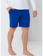 Tommy Hilfiger Pantaloni scurti de pijama din amestec de modal cu buzunare laterale - Albastru royal