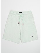 Tommy Hilfiger Pantaloni scurti din amestec de bumbac cu talie ajustabila - Verde pal