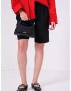 Tommy Hilfiger Pantaloni scurti din amestec de in cu buzunare - Negru