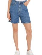Tommy Hilfiger Pantaloni scurti din denim cu talie inalta - Albastru