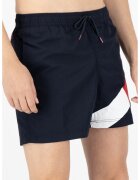 Tommy Hilfiger Pantaloni scurti slim fit de baie cu logo - Bleumarin