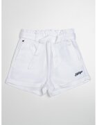 Tommy Hilfiger Pantaloni scurti uni cu cordon - Alb
