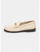 Tommy Hilfiger Pantofi loafer de piele - Bej deschis