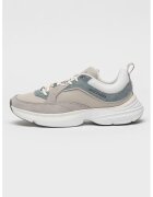 Tommy Hilfiger Pantofi sport cu insertii din piele intoarsa Dynafast - Albastru prafuit/Grej