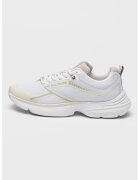 Tommy Hilfiger Pantofi sport cu insertii din plasa - Alb optic/Crem
