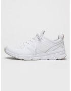 Tommy Hilfiger Pantofi sport de piele ecologica cu insertii de plasa - Alb