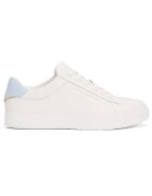 Tommy Hilfiger Pantofi sport din piele cu garnituri contrastante - Alb