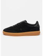 Tommy Hilfiger Pantofi sport din piele intoarsa Heritage - Negru