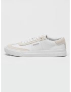 Tommy Hilfiger Pantofi sport din piele si piele intoarsa - Alb optic