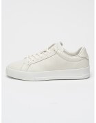 Tommy Hilfiger Pantofi sport low-cut din piele - Alb murdar