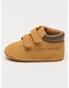 Tommy Hilfiger Pantofi sport mid-cut cu velcro - Maro deschis