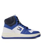 Tommy Hilfiger Pantofi sport pentru Barbati - tj mid cut basket - EM0EM01164-C66 - 43 EU - Albastru
