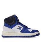 Tommy Hilfiger Pantofi sport pentru Barbati - tj mid cut basket - EM0EM01164-C66 - Albastru - Albastru