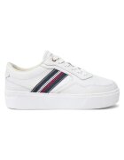 Tommy Hilfiger Pantofi sport pentru Femei - stripes platform sneaker - FW0FW08348-YBL - Bej - Bej