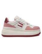 Tommy Hilfiger Pantofi sport pentru Femei - tjw retro basket flatform mix - EN0EN02654-TH0 - Roz - Roz