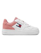 Tommy Hilfiger Pantofi sport pentru Femei - tjw retro basket mix media - EN0EN02653-TH0 - Roz - Roz