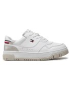 Tommy Hilfiger Pantofi sport pentru Fete - low cut lace-up sneaker - T3A9-33212-1355X025 - Alb - Alb