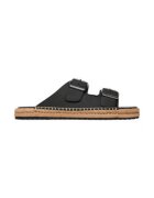 Tommy Hilfiger Papuci barbati - piele naturala - negru