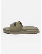 Tommy Hilfiger Papuci cu logo - Kaki inchis