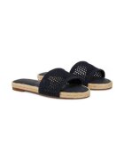 Tommy Hilfiger Papuci dama material textil - negru