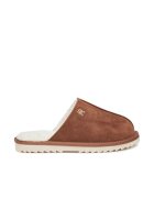 Tommy Hilfiger Papuci dama - piele naturala - maro