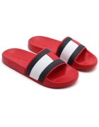Tommy Hilfiger Papuci Flag Pool Slide - FM0FM04263-XLG 25046 - Rosu