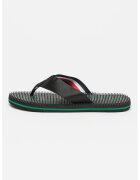 Tommy Hilfiger Papuci flip-flop cu detaliu logo - Negru