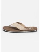 Tommy Hilfiger Papuci flip-flop din in cu logo - Bej