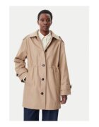 Tommy Hilfiger Parka dama - Bej - 100% bumbac organic