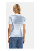 Tommy Hilfiger Polo Dama - Albastru deschis - bumbac -
