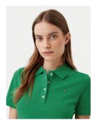 Tommy Hilfiger Polo Dama - Verde - 96% bumbac organic - 4% elastan