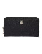 Tommy Hilfiger Portofel de piele ecologica Essence - Negru