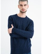 Tommy Hilfiger Pulover din amestec de lana cu detalii cu aspect impletit