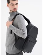 Tommy Hilfiger Pulover din bumbac cu fenta cu fermoar - Gri melange