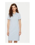 Tommy Hilfiger Rochie casual Dama - albastru - 96% bumbac organic - 4% elastan -