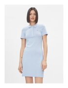 Tommy Hilfiger Rochie casual Dama - Albastru - bumbac organic - elastan -