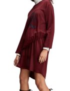 Tommy Hilfiger Rochie dama oversize visiniu - bumbac si viscoza - deasupra genunchiului - maneci scurte -