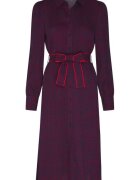 Tommy Hilfiger Rochie dama - Viscoza - Bleumarin/Rosu - Bleumarin