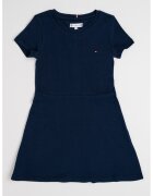 Tommy Hilfiger Rochie mini de bumbac - Bleumarin